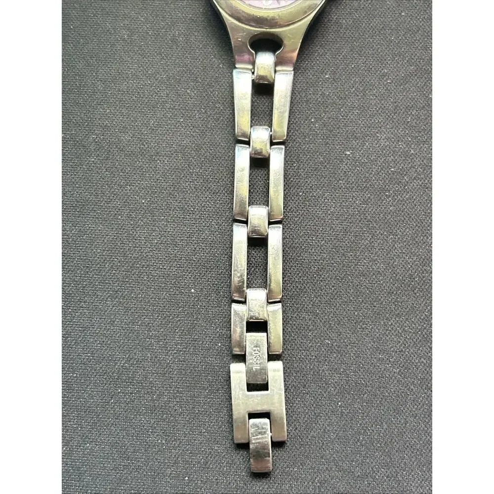 Fossil Purple Dial Silver Tone Women’s Quartz Watch